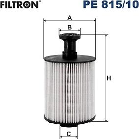 Filtron PE 815/10 - Паливний фільтр autocars.com.ua