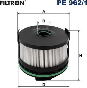 Filtron PE 962/1 - Паливний фільтр autocars.com.ua