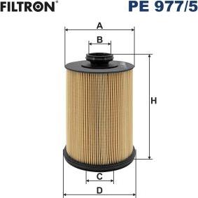 Filtron PE 977/5 - Паливний фільтр autocars.com.ua
