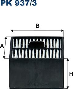 Filtron PK937/3 - Топливный фильтр avtokuzovplus.com.ua