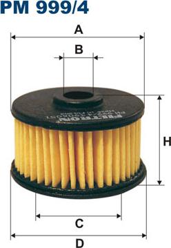 Filtron PM999/4 - Паливний фільтр autocars.com.ua