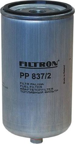Filtron PP837/2 - Паливний фільтр autocars.com.ua