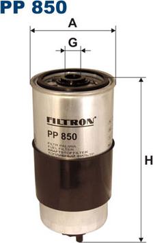 Filtron PP850 - Топливный фильтр autodnr.net