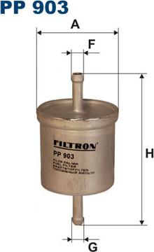 Filtron PP903 - Топливный фильтр avtokuzovplus.com.ua