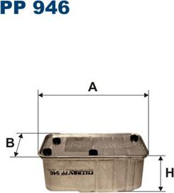 Filtron PP946 - Паливний фільтр autocars.com.ua