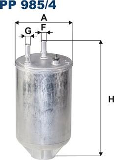 Filtron PP 985/4 - Топливный фильтр avtokuzovplus.com.ua