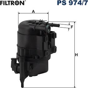 Filtron PS 974/7 - Паливний фільтр autocars.com.ua