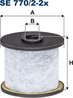 Filtron SE770/2-2x - Фільтр, система вентиляції картера autocars.com.ua