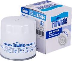 Finwhale LF414 - Фильтр масляный CHEVROLET  Aveo 1.2L. Spark10-. Gentra13-. Cobalt12- пр-во FINWHALE autocars.com.ua