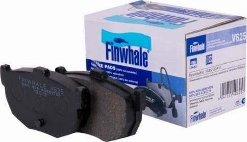 Finwhale V625 - Тормозные башмаки, барабанные avtokuzovplus.com.ua