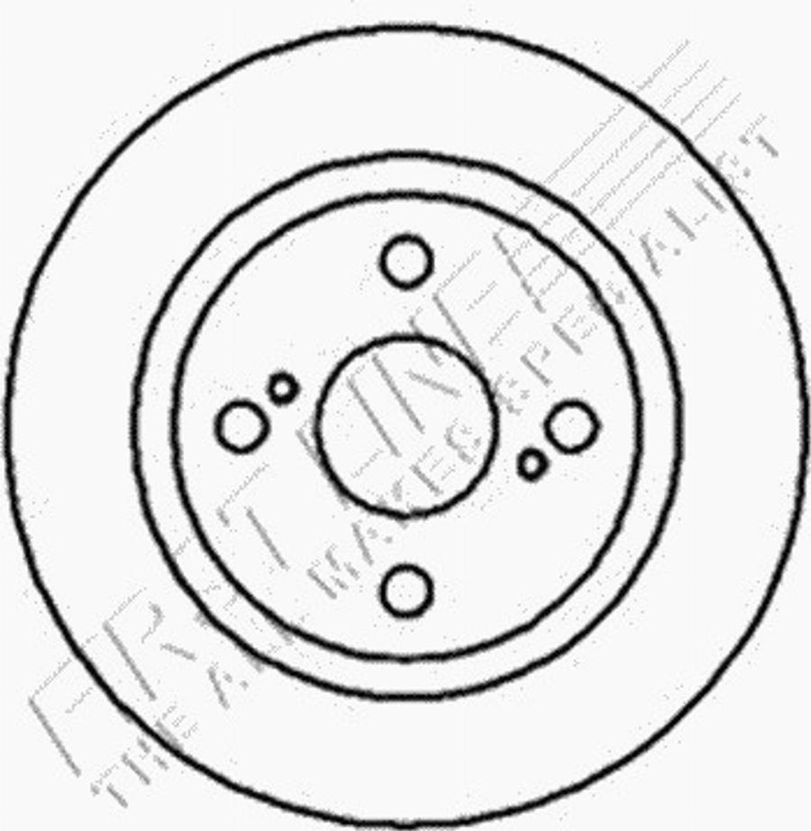 First Line FBD 442 - Тормозной диск autodnr.net