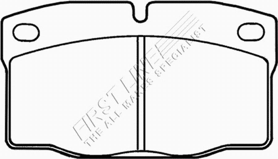 First Line FBP1129 - Тормозные колодки, дисковые, комплект autodnr.net