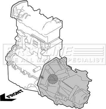 First Line FEM3045 - Подушка, підвіска двигуна autocars.com.ua