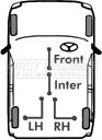 First Line FKB1894 - Трос, гальмівна система autocars.com.ua