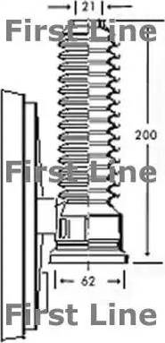 First Line FSG3184 - Комплект пилника, рульове управління autocars.com.ua