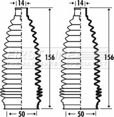 First Line FSG3329 - Комплект пилника, рульове управління autocars.com.ua