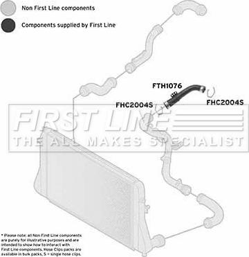 First Line FTH1076 - Трубка нагнітається повітря autocars.com.ua