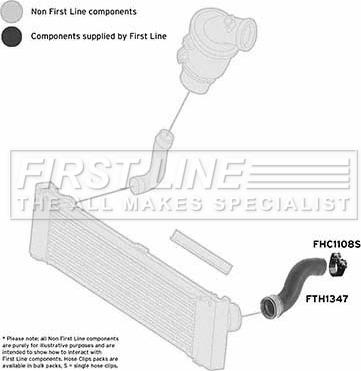 First Line FTH1347 - Трубка нагнітається повітря autocars.com.ua