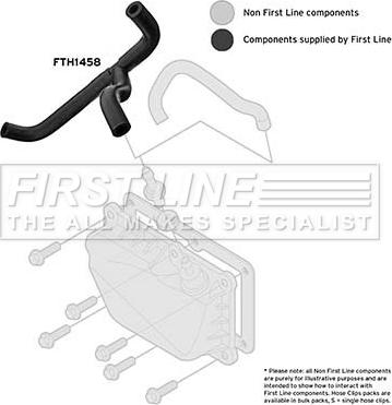 First Line FTH1458 - Шланг, вентиляція картера autocars.com.ua