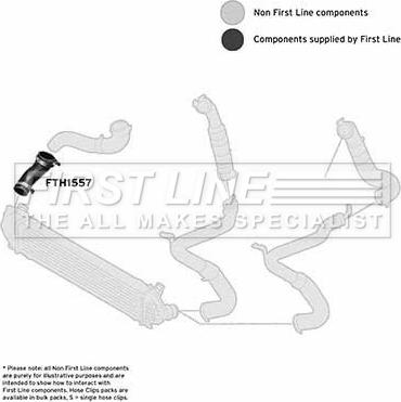 First Line FTH1557 - Трубка нагнітається повітря autocars.com.ua