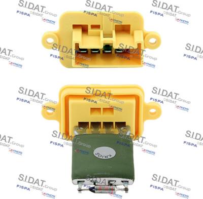 Fispa 10.9222 - Опір, реле, вентилятор салону autocars.com.ua