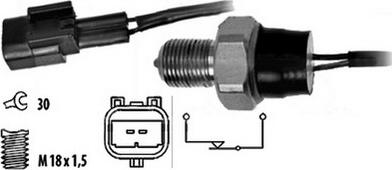 Fispa 3.234264 - Датчик, контактний перемикач, фара заднього ходу autocars.com.ua
