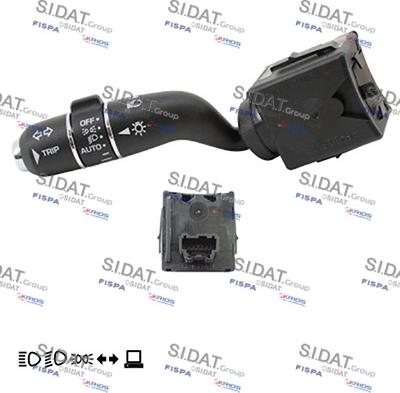 Fispa 431243 - Вимикач на рульовій колонці autocars.com.ua