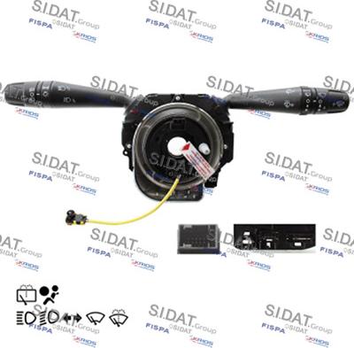 Fispa 431307 - Вимикач на рульовій колонці autocars.com.ua