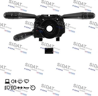 Fispa 431431 - Вимикач на рульовій колонці autocars.com.ua