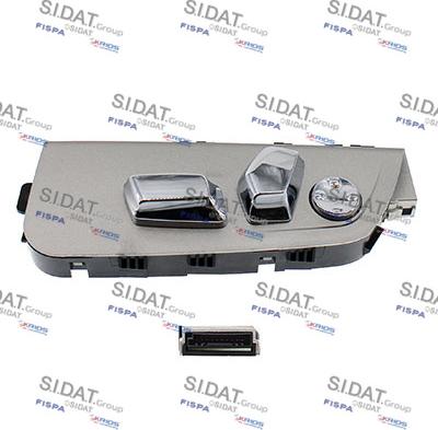 Fispa 640732 - Вимикач, регулювання положення сидіння autocars.com.ua