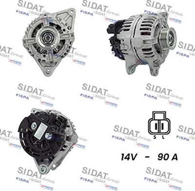 Fispa A12BH0219A2 - Генератор autocars.com.ua