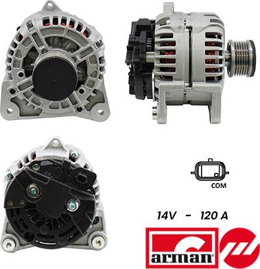 Fispa A12BH0420AS - Генератор autocars.com.ua