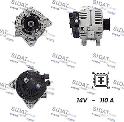 Fispa A12BH0484A2 - Генератор autodnr.net