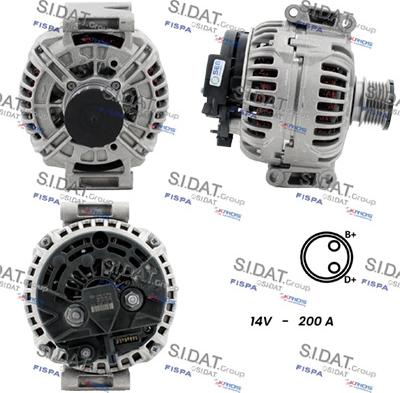 Fispa A12BH0561 - Генератор autodnr.net