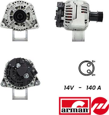 Fispa A12BH0636AS - Генератор autocars.com.ua