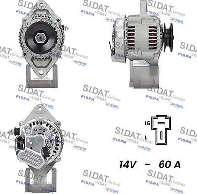 Fispa A12DE0201A2 - Генератор autocars.com.ua