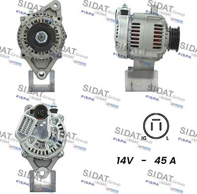 Fispa A12DE0482A2 - Генератор autocars.com.ua