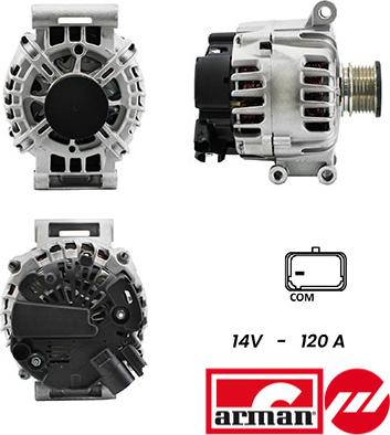 Fispa A12VA0135AS - Генератор autocars.com.ua