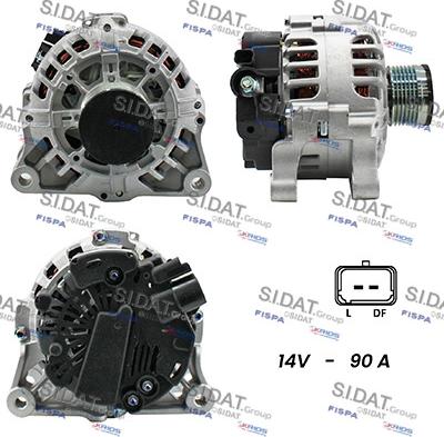 Fispa A12VA0181A2 - Генератор autodnr.net