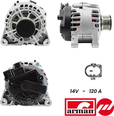 Fispa A12VA0588AS - Генератор autodnr.net