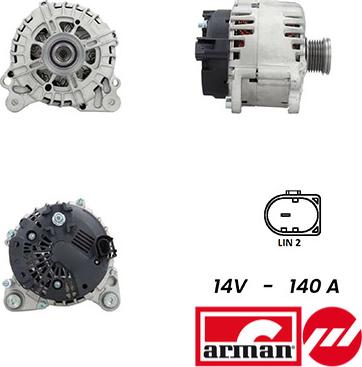 Fispa A12VA0864AS - Генератор autocars.com.ua