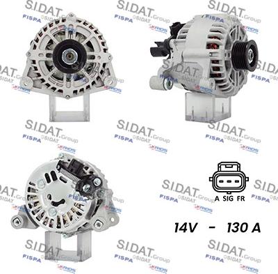 Fispa A12VS0585A2 - Генератор autocars.com.ua