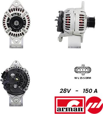 Fispa A24BH0088AS - Генератор autocars.com.ua