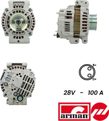 Fispa A24MH0110AS - Генератор autocars.com.ua