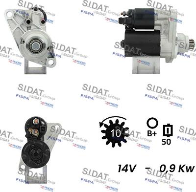 Fispa S12BH0176A2 - Стартер autocars.com.ua