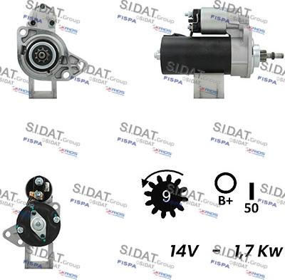 Fispa S12BH0437A2 - Стартер autocars.com.ua