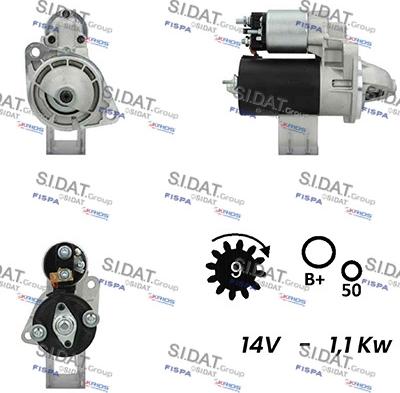 Fispa S12BH0529A2 - Стартер autodnr.net