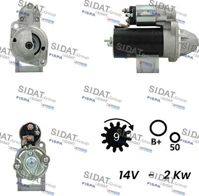 Fispa S12BH0532A2 - Стартер autodnr.net