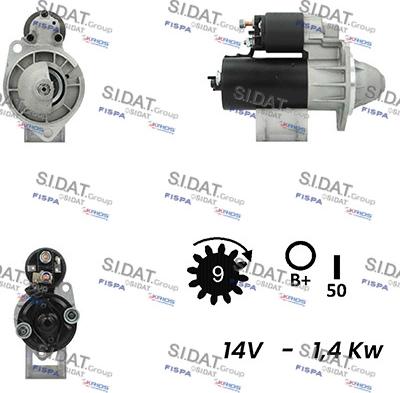 Fispa S12BH0653A2 - Стартер autodnr.net