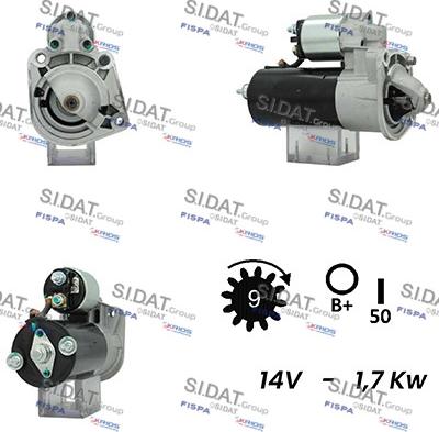 Fispa S12BH0738A2 - Стартер autodnr.net